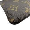 LOUIS VUITTON M62650 Key ring Monogram leather Pochette Cre Coin case Brown leather Women Used