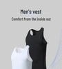 Men's Quick-Dry Sleeveless Compression Vest for Running and Training