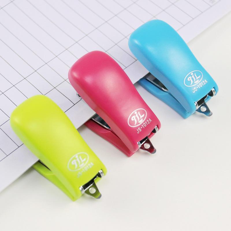 Mini Stapler: Durable, Lightweight, Multi-Color Office & Student Supplies JS1012A Mini Stapler
