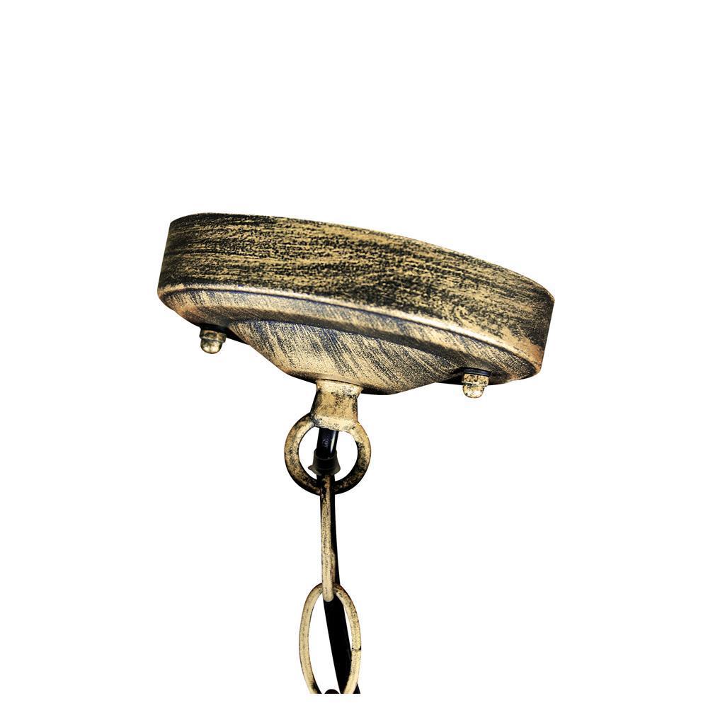 Hängende Gartenlampe Retro Florenz E27 Ip43 Patina Goldlux