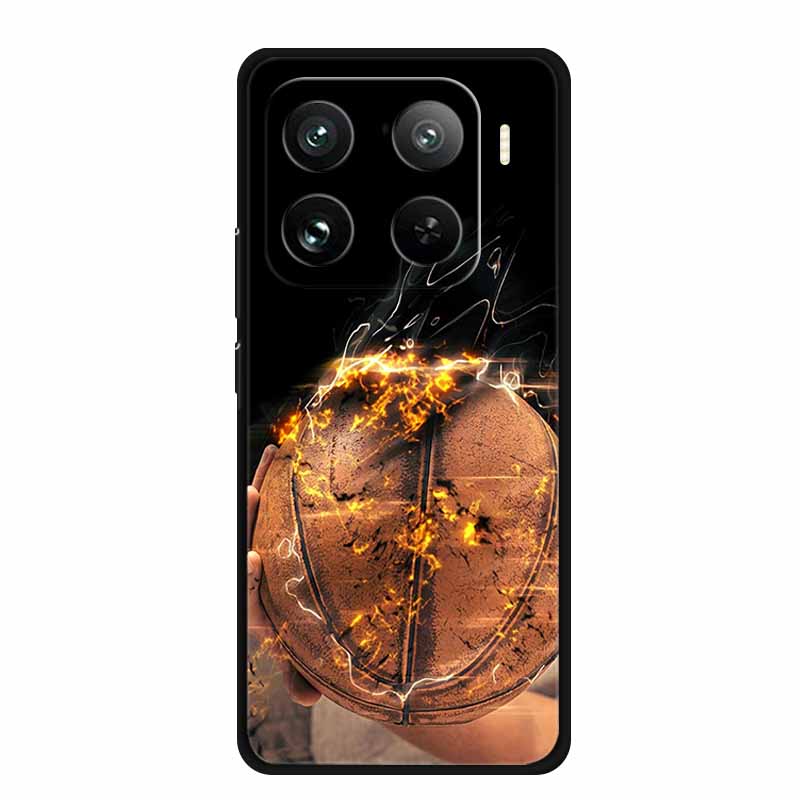 Handyhülle Für Xiaomi 15 S Pro Rückseite Hülle Stoßfest Schwarz Silikon Weich Coque Für Xiaomi 15 15s Pro Hülle 15Pro Funda Schale
