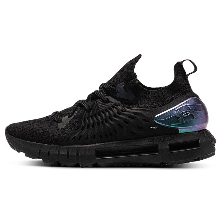 Under Armour HOVR Phantom RN OS Comfortable Versatile Low-Top Lifestyle Sneakers Women Sneakers Black 3023939-001