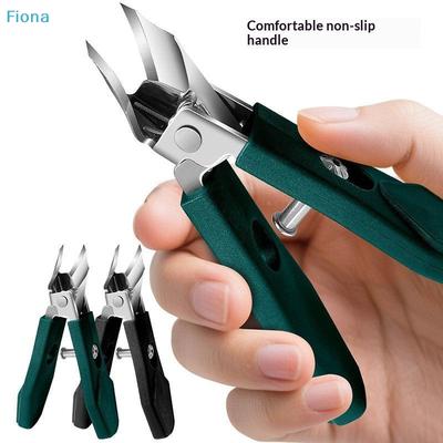 25° Slant Edge Nail Clipper Wide Opening Stainless Steel Eagle Beak Oblique Toe Nail Trimmers Professional Toenail Tools