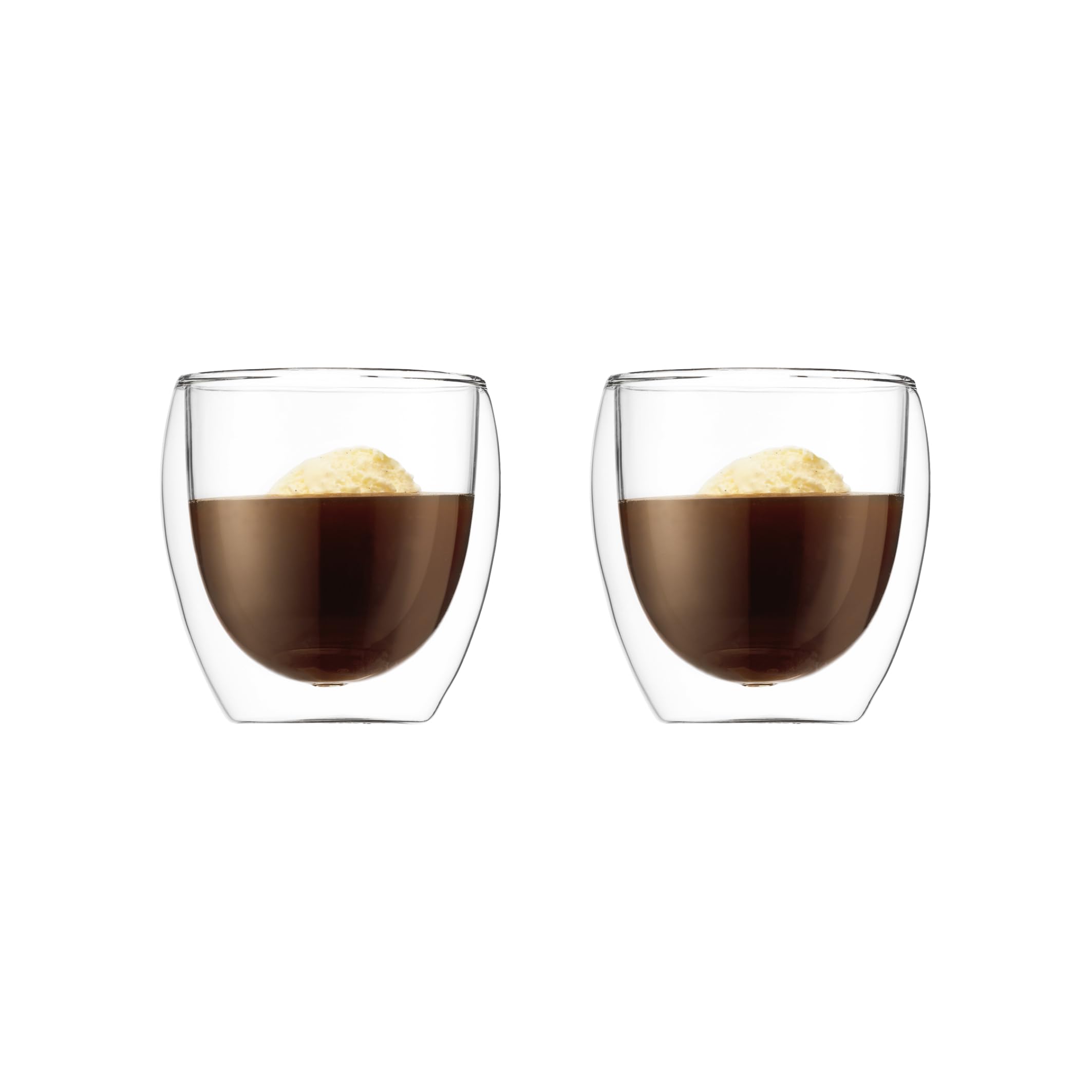 

bodum PAVINA Double-Walled Glasses, 0.25L (Set of 2) 4558-10