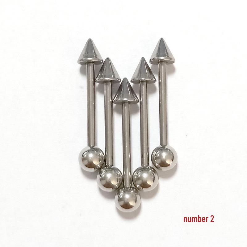 85-Piece Stainless Steel Body Piercing Jewelry Set: Nose, Ear, Tongue, Eyebrow Studs