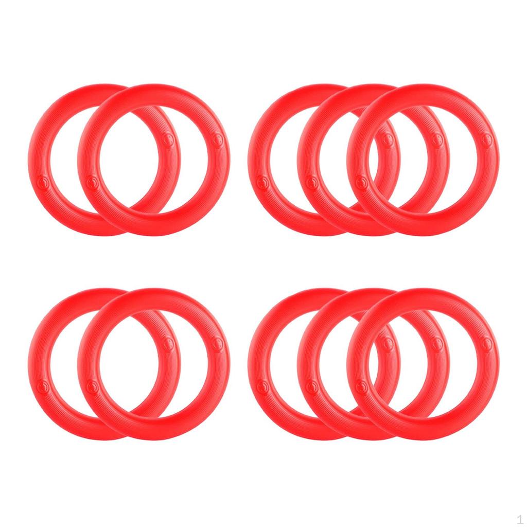 10 Pieces Watermelon Display Stands Anti Rolling Protection Stand Ball Support Rings Fixing Circles