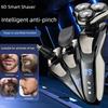 German Import Electric Shaver Rechargeable Multi-Function Shaver Floating Three Cutter Head Fully Washable Shaver