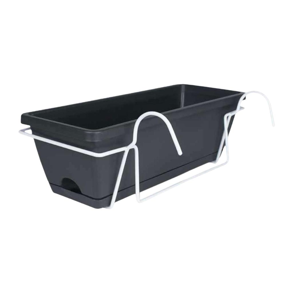 Plot Balkon Závěsný truhlík Zábradlí Truhlík Obdélníkový Venkovní Zahrada Terasa