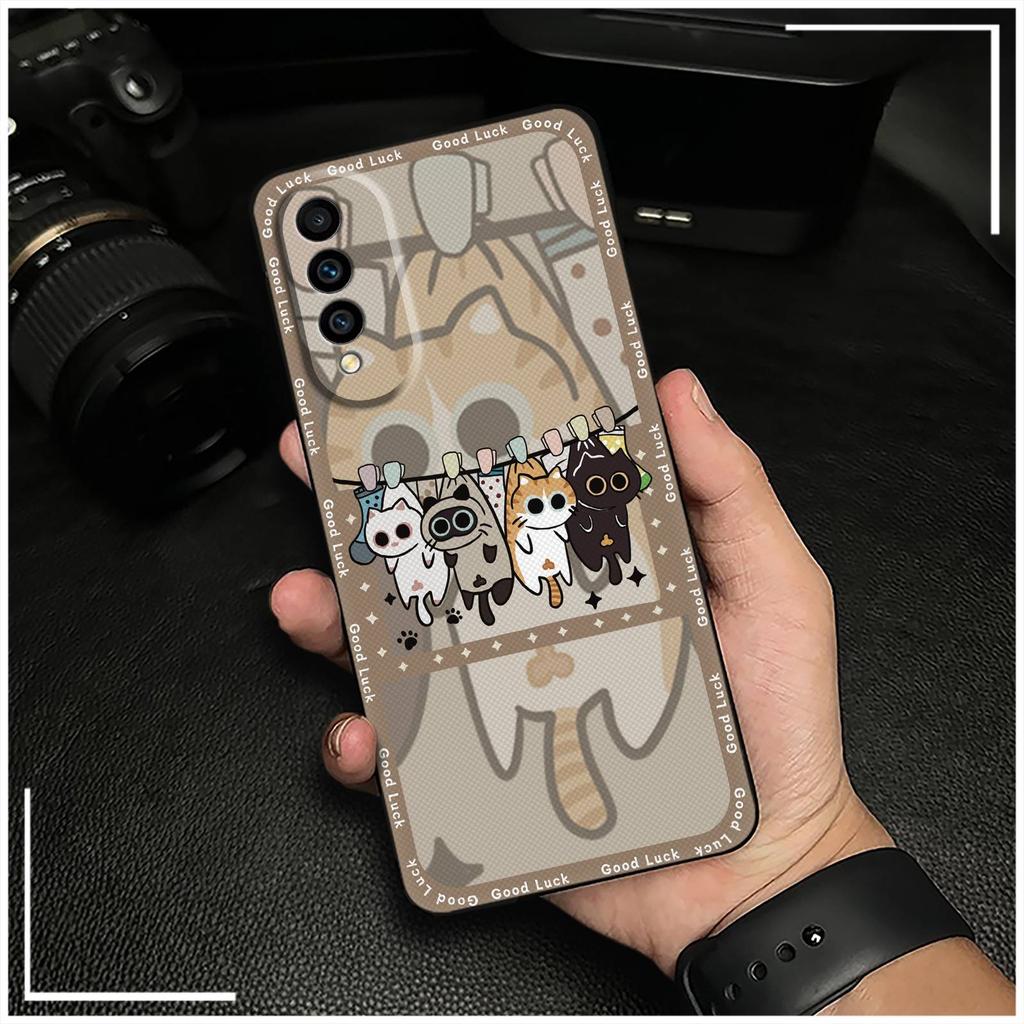 Shockproof Silicone Phone Case For Wiko T50 Dirt-resistant Back Cover Full Wrap Protective Soft Case TPU Cartoon Cute