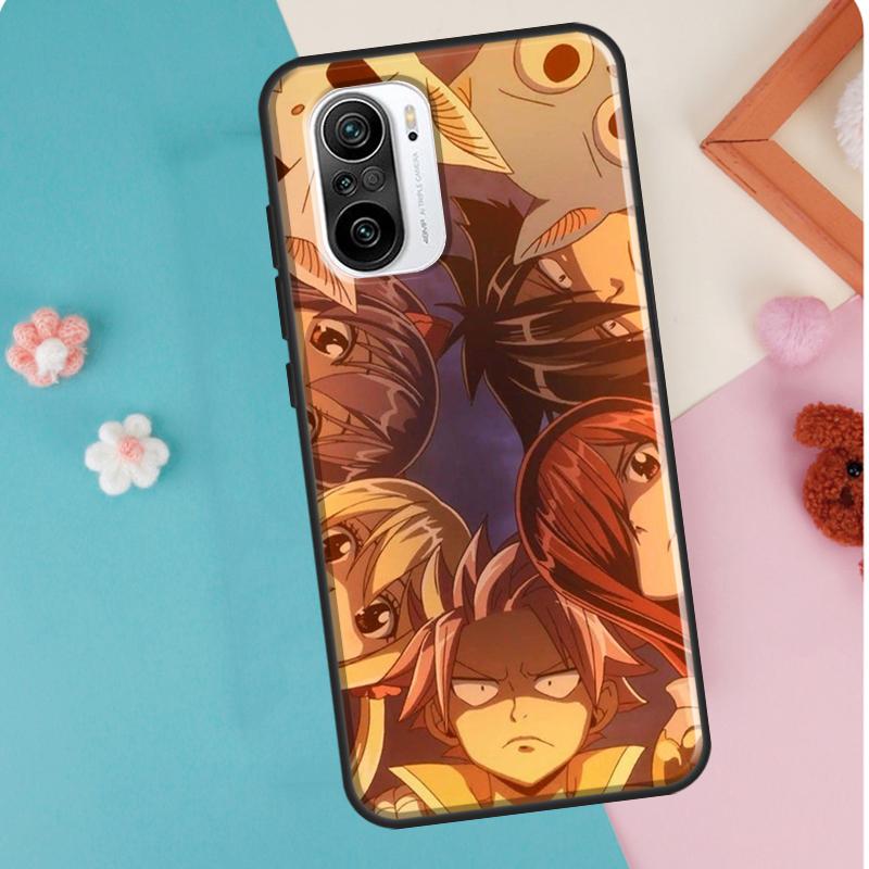 

Fairy Tail Natsu Case For POCO F3 F1 F2 M3 M4 X4 Pro GT X3 Pro Cover For Xiaomi Mi 11 Lite 12 X Mi 11T Pro POCO F3