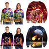 Gemütlicher und festlicher hässlicher Weihnachtspullover mit Dinosaurier-Design für Damen und Herren