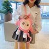 Spring Large-capacity Canvas Bag Egg Party Cartoon Girl Cute Little Fresh Handbag Versatile Shoulder Bag