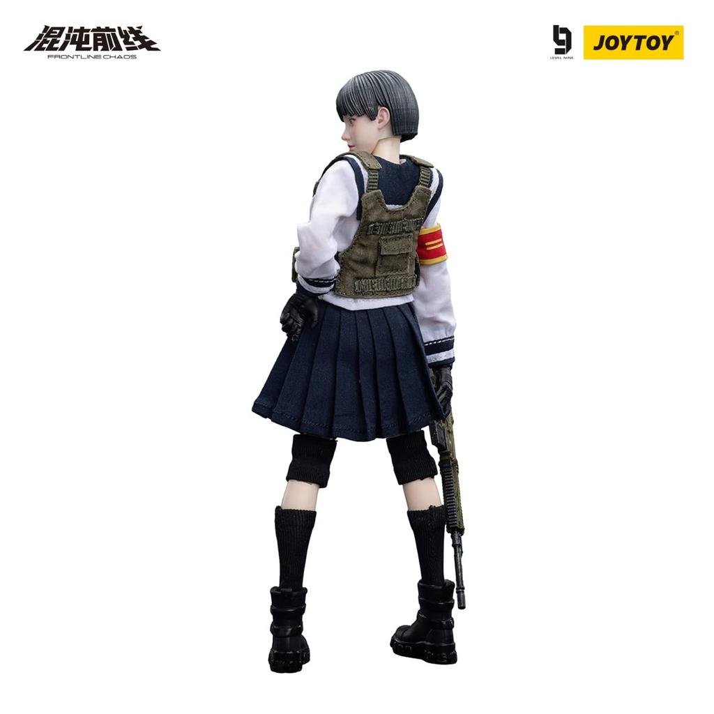 JOYTOY Kukyusha Frontline Chaos Amy Scale PVC ABS Painted Movable Figure 1/12 &