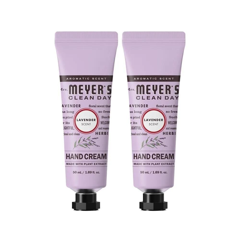 Mrs. Meyer s Vegan Hand Cream Lavender 50ml x 2