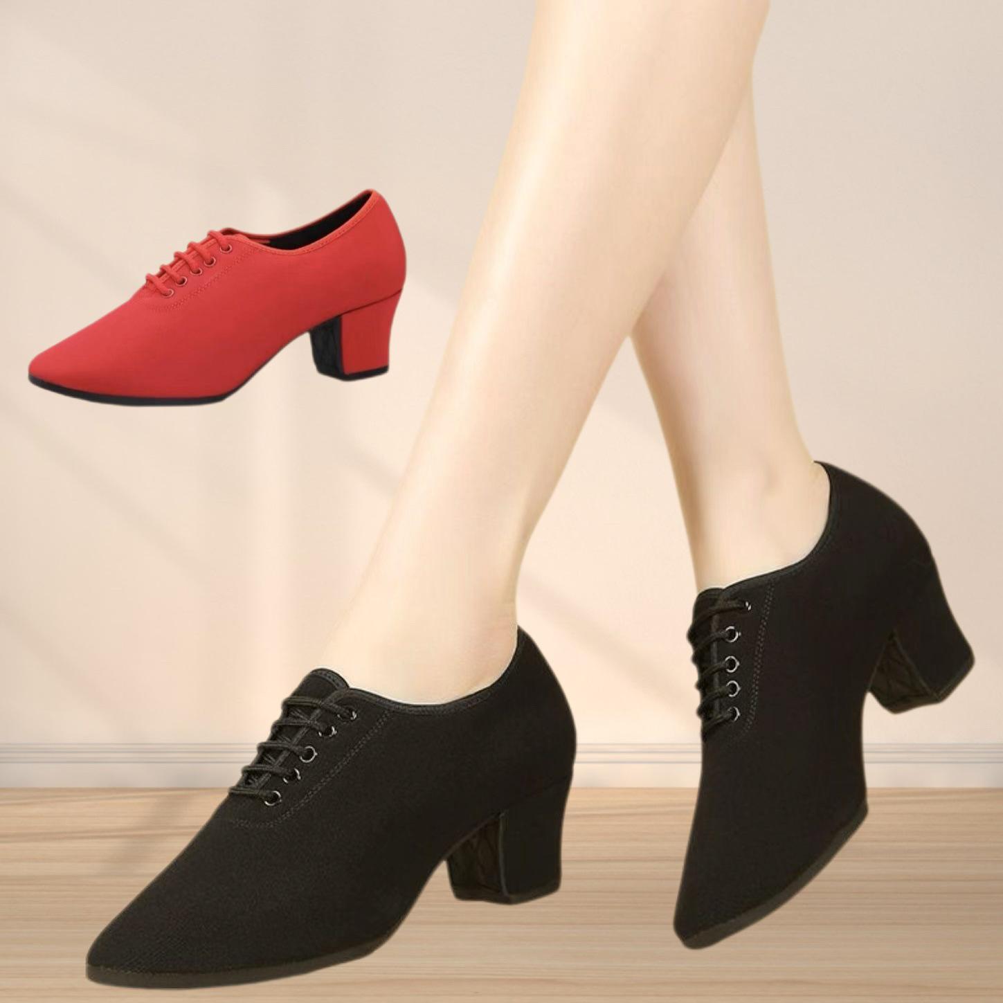 Scarpe da ballo da donna per Square, Latino, Moderno, Body, Tango e Quickstep cm