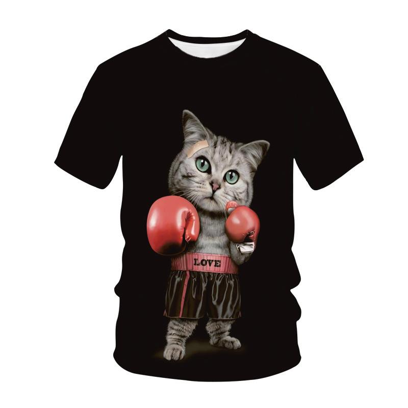 Kids Clothes Lion Graphic T Shirts Clothing for Boys Baby Summer Clothes Short Sleeve Children's Clothing Vintage Boy's T-Shirt