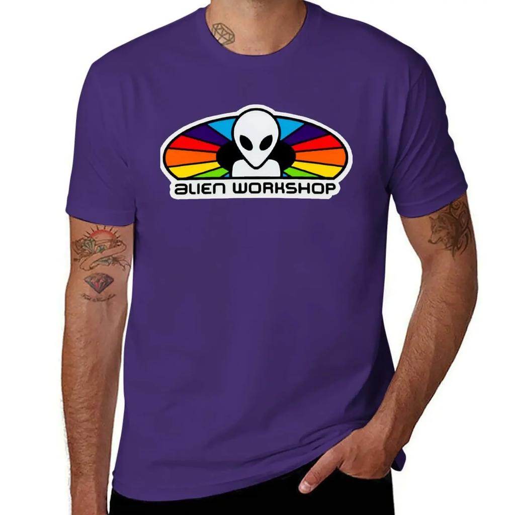 Alien Workshop T-Shirt Cheap Stuff Blanks Anime Stuff Plain Men T Shirts