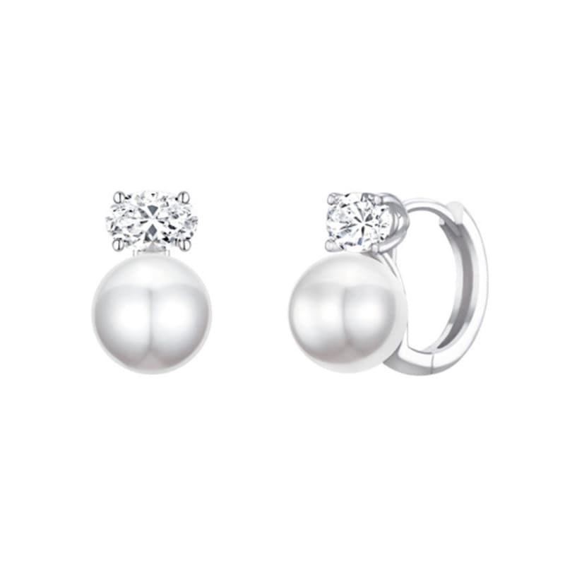

J.ESTINA BASIC PERLINA One-Touch Earrings (JJP1EI5B9151SW000) single type