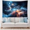 Riyidecor Galaxy Nebula Tapestry 59Wx51H Inch Outer Space Blue Starry Sky Night Fantasy Cosmic Universe Solar System Mystical Wall Hanging for Kids