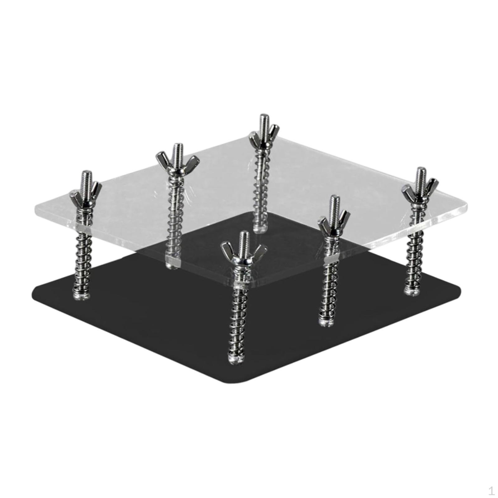 

Adjustable Card Press for Efficient Repair of Game Trading Cards чёрный