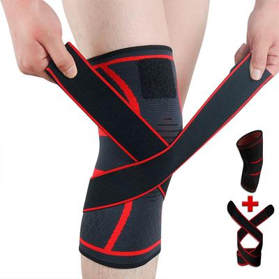 1pc Sport Knee Pads Compression Knee Protector Elastic Brace Belt Kneepad for Running Cycling Basketball Volleyball Knee Support