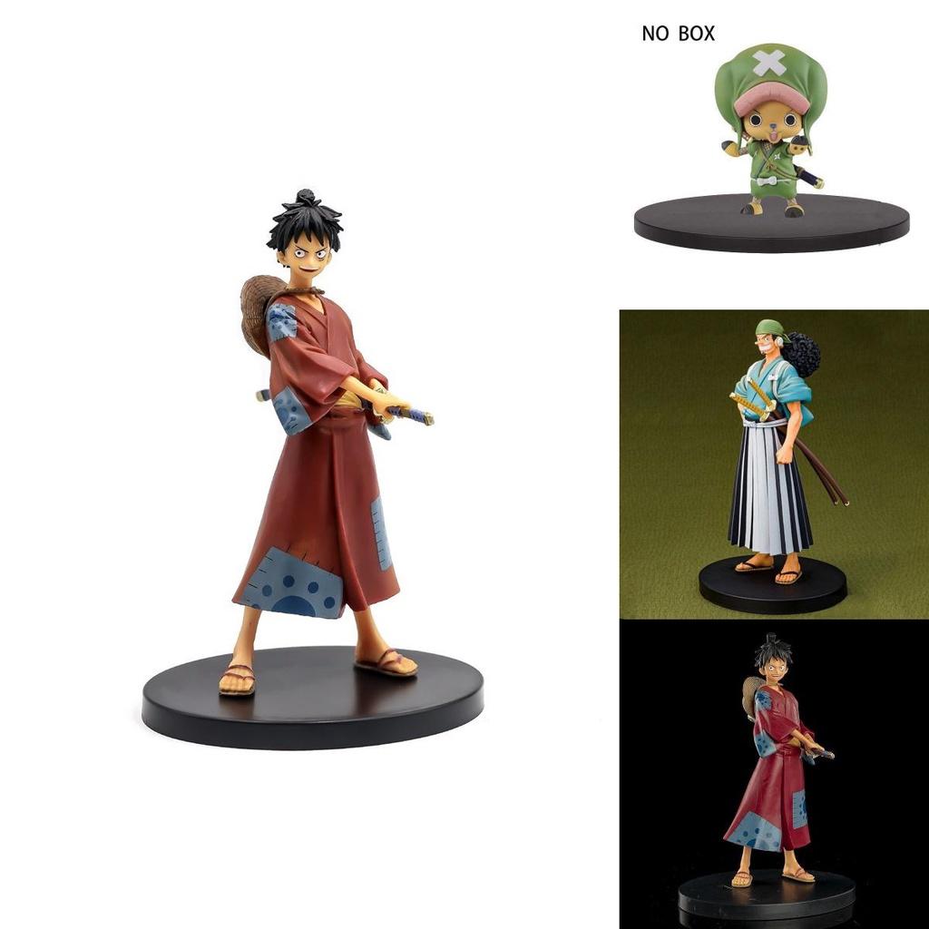 Exquisite One Piece Actionfiguren-Kollektion mit Luffy Robin Kiku Nami Usopp Chopper Sanji Zoro Modellen