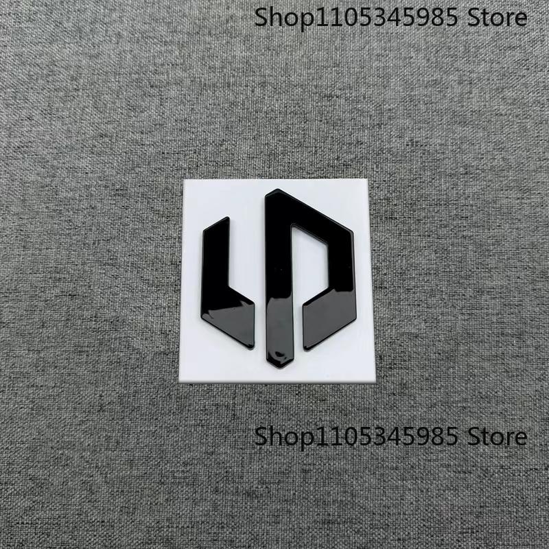 Glossy Silver/Black Logo LEAPMOTOR Emblem Letters Stiker Car Front Trunk Badge For LP C16 C10 C11 C01 B10 LAFA5 T03 Accessories