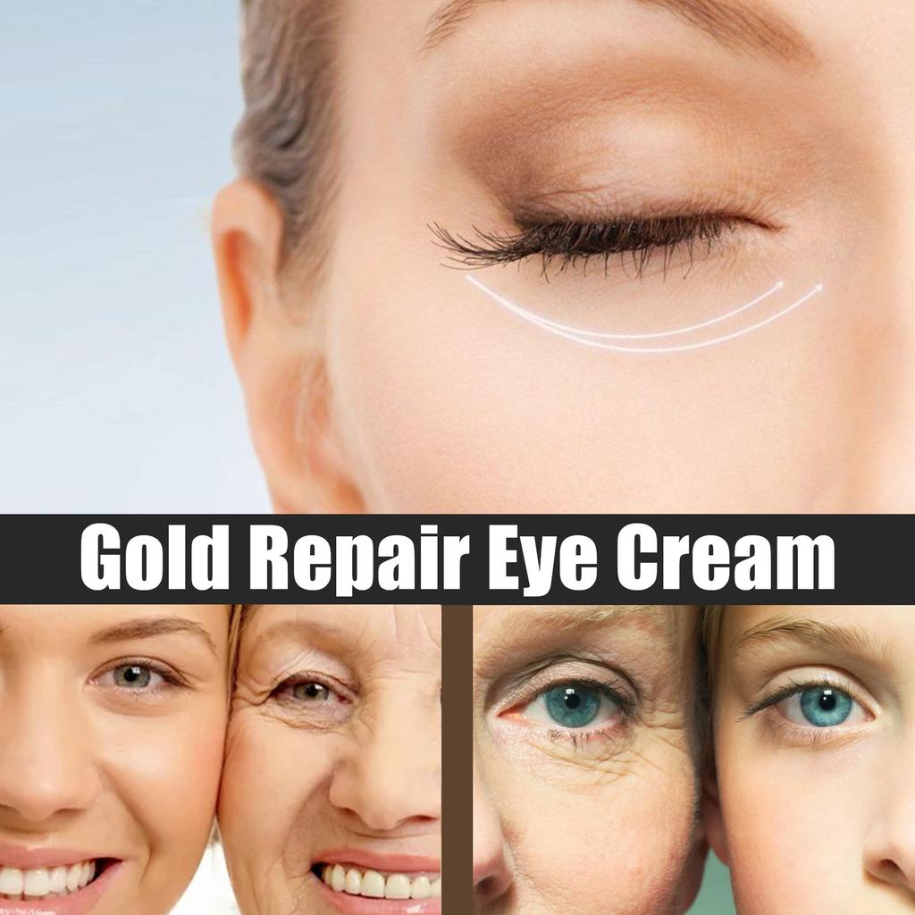 EELHOE Golden Revitalizing Eye Cream Eye Firming Fade Dark Circles Fine Lines Skin Lifting and Firming
