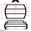 Subwoofer Speaker Protection Bar: 6.5"/8"/10"/12" Anti-Collision Guard Horn 