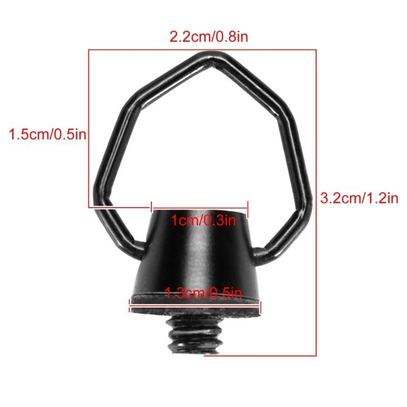 Montageadapter Schraube Standard 1/4" Gewinde Schraube Campinglicht Schraube Aufhängehaken Schraube für Kameras und Stative