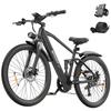 TOOFLY T8S Adult Electric Bike 41KM/H Max Speed 48V9.9Ah Battery City Commuting E-Bike 26*1.95 Inch Tire Adults Electric Bicycle