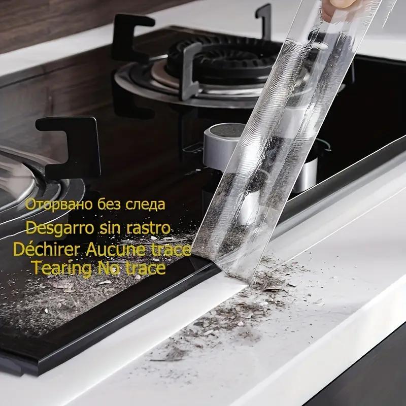 1 Roll Bathroom Countertop Toilet Gap Self-adhesive Seam Stickers Kitchen Sink Waterproof Sticker Anti-mold Waterproof Tape