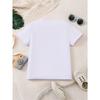 European sizes Girls' "JUST A GIRL WHO LOVES HER DADDY" T-Shirt - Pink Short Sleeve Round Neck Blouse Top with Daddy Lettering, Casual Summer Outfits