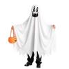 White Halloween Cloak Cape Child Adult Halloween Costumes Cute Ghost Costume Cape  All Saints' Day