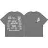 Raper Drake Iceman Merch z albumu Koszulka Męska Damska Hip Hop Vintage Krótki Rękaw Koszulka Wysokiej Jakości Moda Oversize Koszulki