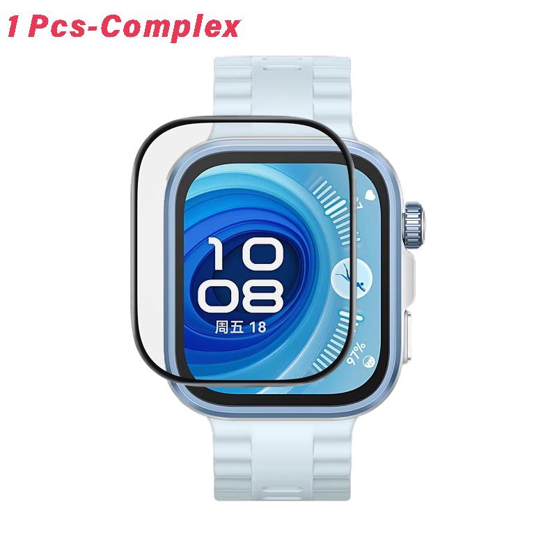 1/2 PCS Screen Protector for Huawei Watch Fit 4 film Anti-Scratch Tempered glass Protective TPU Soft for Huawei Watch Fit 4 pro
