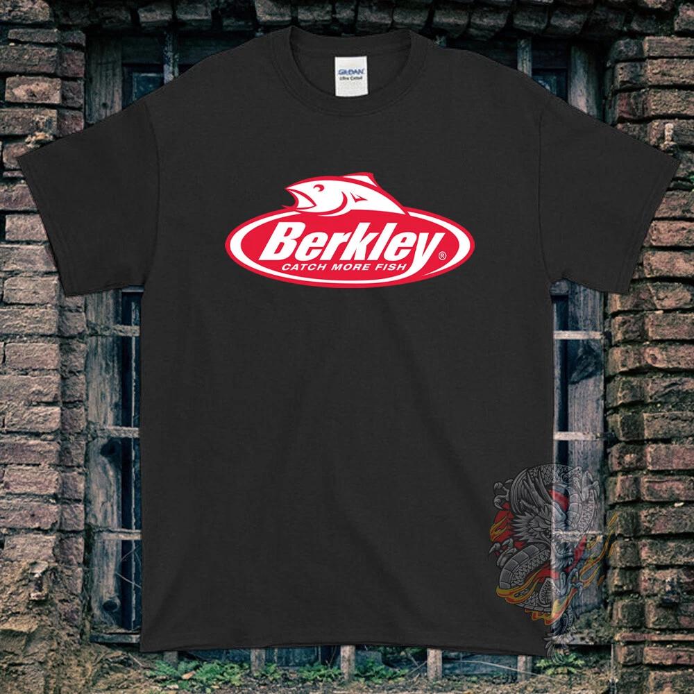 New T-Shirt Berkley Fishing Logo Men s T-Shirt Size S to 5XL S