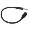Flexible DIN 5 Pin Female to 6.35mm Male Cable Plug and Play 1.0ft Microphone Sound Adapter TRS Stereo Audio Extension Cable