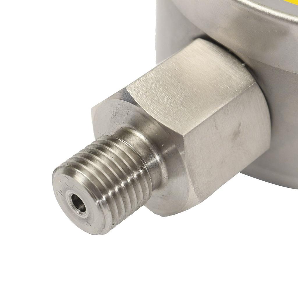 LCD Dijital Ekran Basınç Ölçer Yağ Basıncı Hidrolik Ölçer Basınç Test Ölçer 3V 250BAR/25Mpa Gaz Su Yağı için