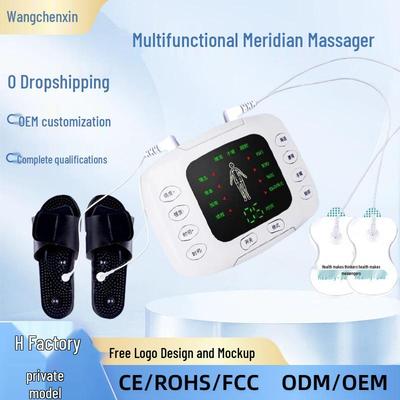 Rechargeable Multi-Function Digital Pulse Massager for Full Body Meridian Therapy