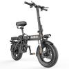 SUPER GS3 Elektrisches Fahrrad für Erwachsene 25KM/H 250W Motor 48V15Ah Akku Stadtrad E-Bike 14'' Reifen Faltbares Elektrisches Fahrrad für Erwachsene