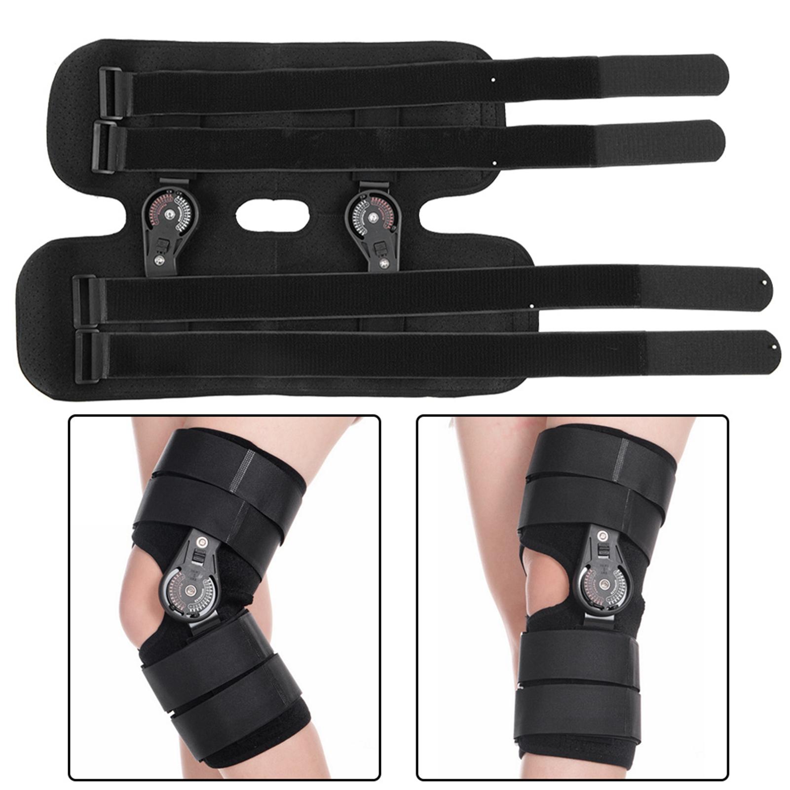 Adjustable Knee Joint Support for Ligament Injury Osteoarthritis Knee Protector Orthosis with Chuck Small