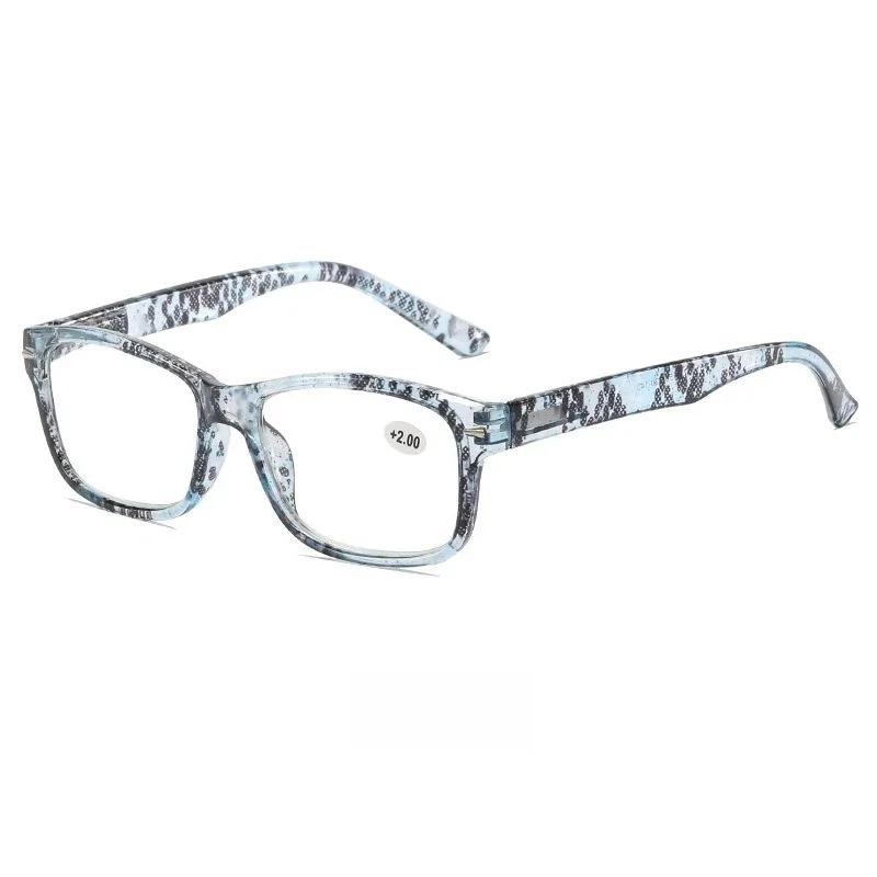 Fashionable And Personalized Printed Frame Women'S Reading Glasses Ultra Light Neutral High-Quality Anti Blue Light Glasses