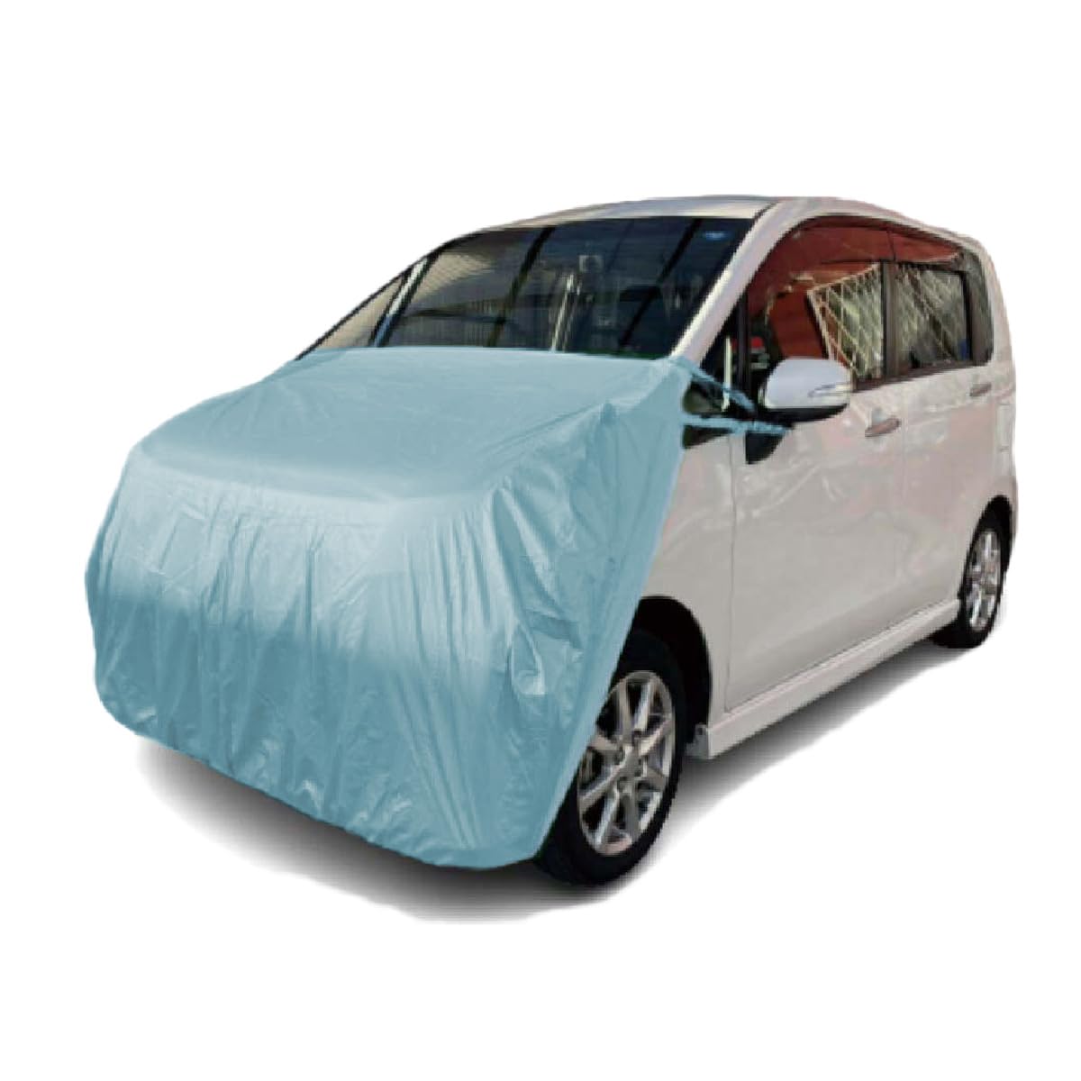 

Hood Cover, Mini Car Cover, Car Cover, Front Cover, Half Easy, Front Only, Tema синий