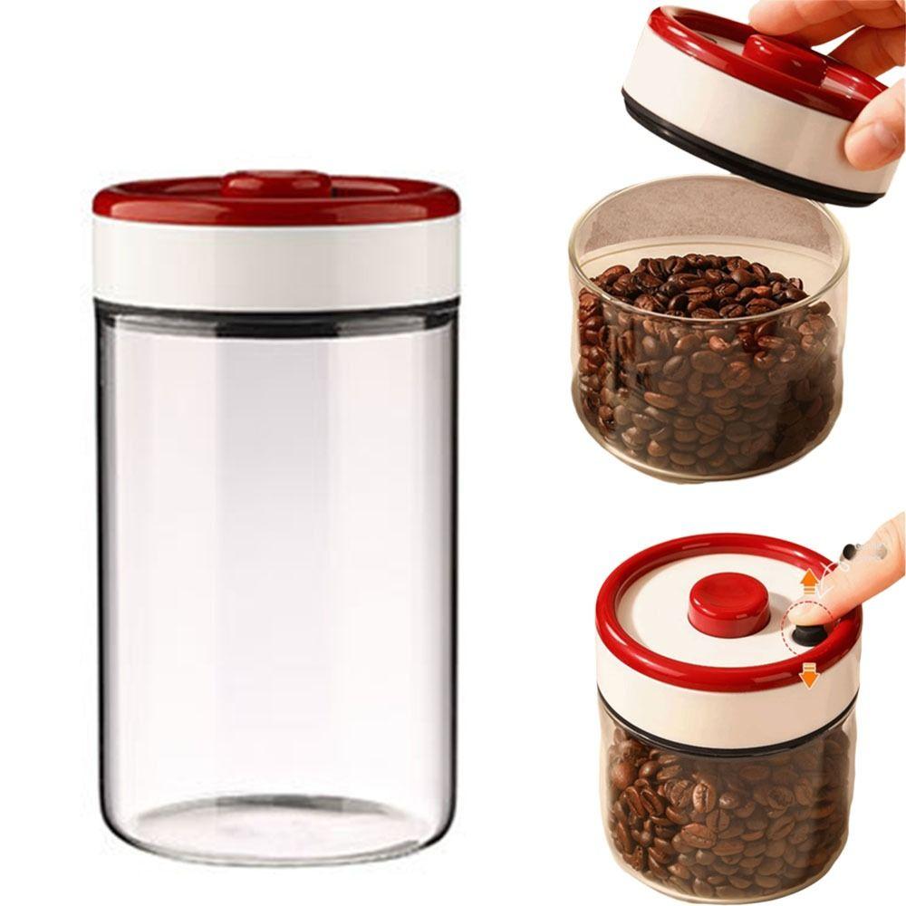 Moisture-proof Coffee Bean Storage Bottle Airtight Tea Storage Containers  Kitchen Storage
