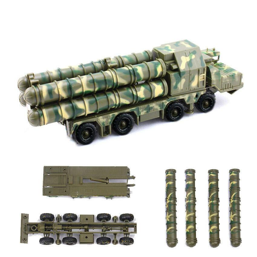 Sistem de rachete de apărare aeriană S-300 la scară 1/72 CÂMPUL DE BĂTAIE Rusia china S-300 SA-10 5P85D/S armă rachetă de apărare aeriană Model de asamblat
