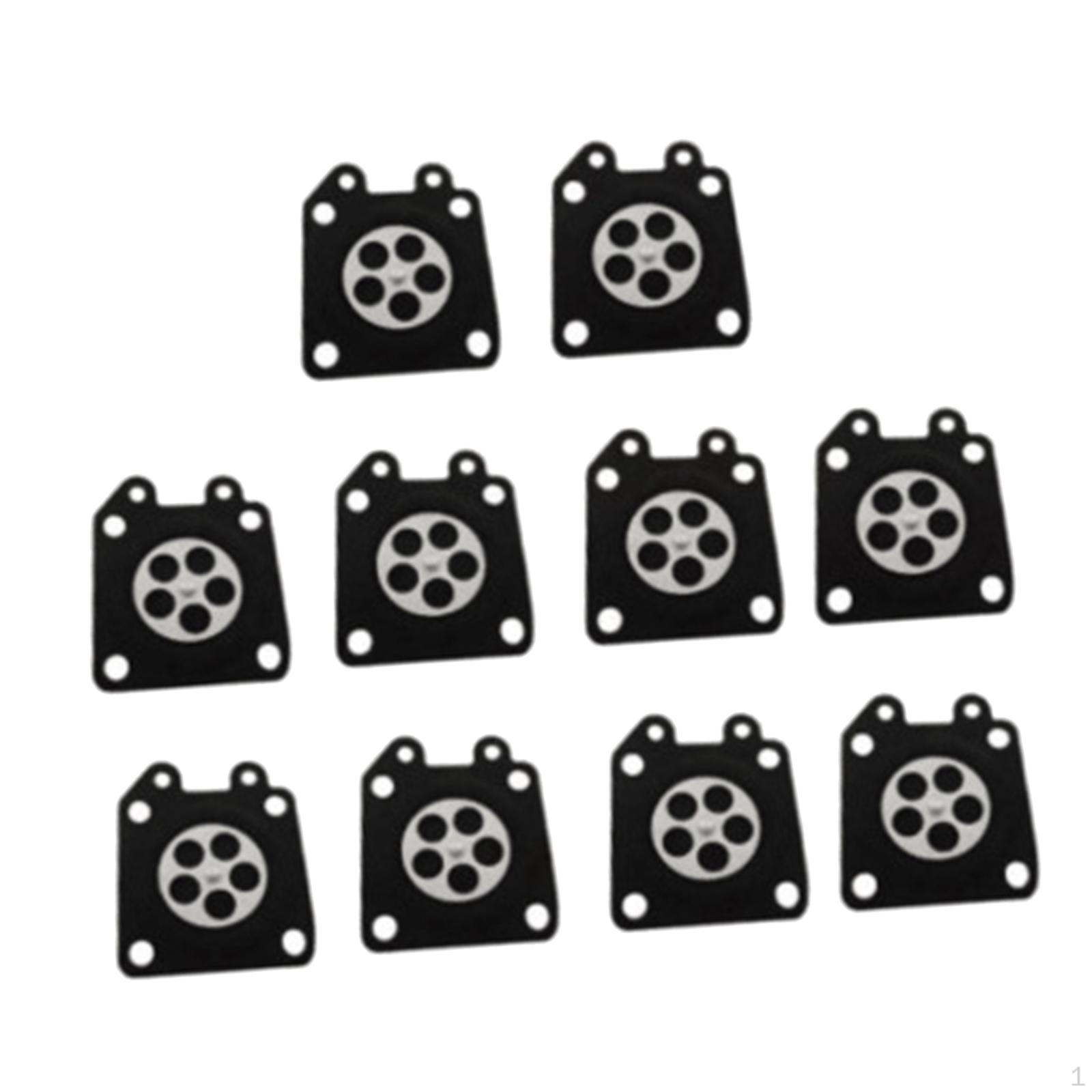 10x Carburetor Diaphragm Gaskets Patio Lawn Replacement Part Repair Parts for 95-526-9-8