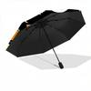 1pc Black Bird Guitarist Outdoor Umbrella - Automatic Opening/Closing, Foldable Design, 8-Rib Iron Frame, Suitable for Fans, Travel, Daily Use, Gift I