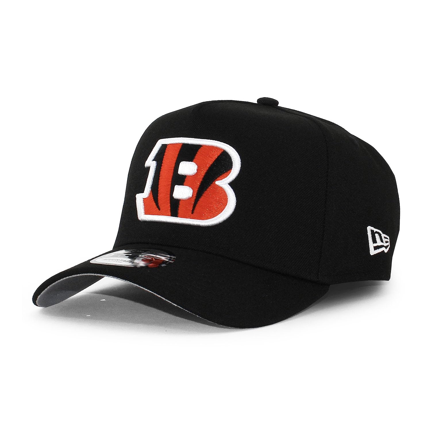 

New Era Cap 9FORTY Snapback Cincinnati Bengals NFL A-FRAME SNAPBACK CAP BLACK CINCINNATI BENGALS Hat 940 AF A-Frame American Football [Used]