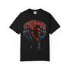 Spider Hero Portrait Tee, Superhero Graphic T-Shirts, Soft Feel Retro Comic Hero Top